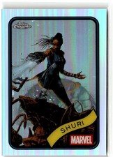 Shuri 2025 Topps Chrome Marvel 96 Refractor