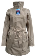 Womens Helly Hansen Wesley II Trench Coat KHA...