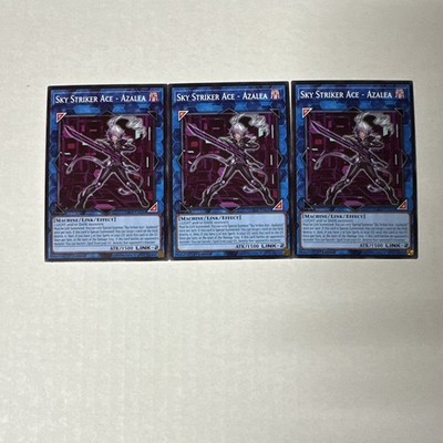 3x Sky Striker Ace - Azalea Common L26D-ENS30 NM Legendary Modern Decks 2026