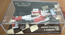 Minichamps Toyota Racing TF107 R. Schumacher 2007 1:43 Diecast With Case
