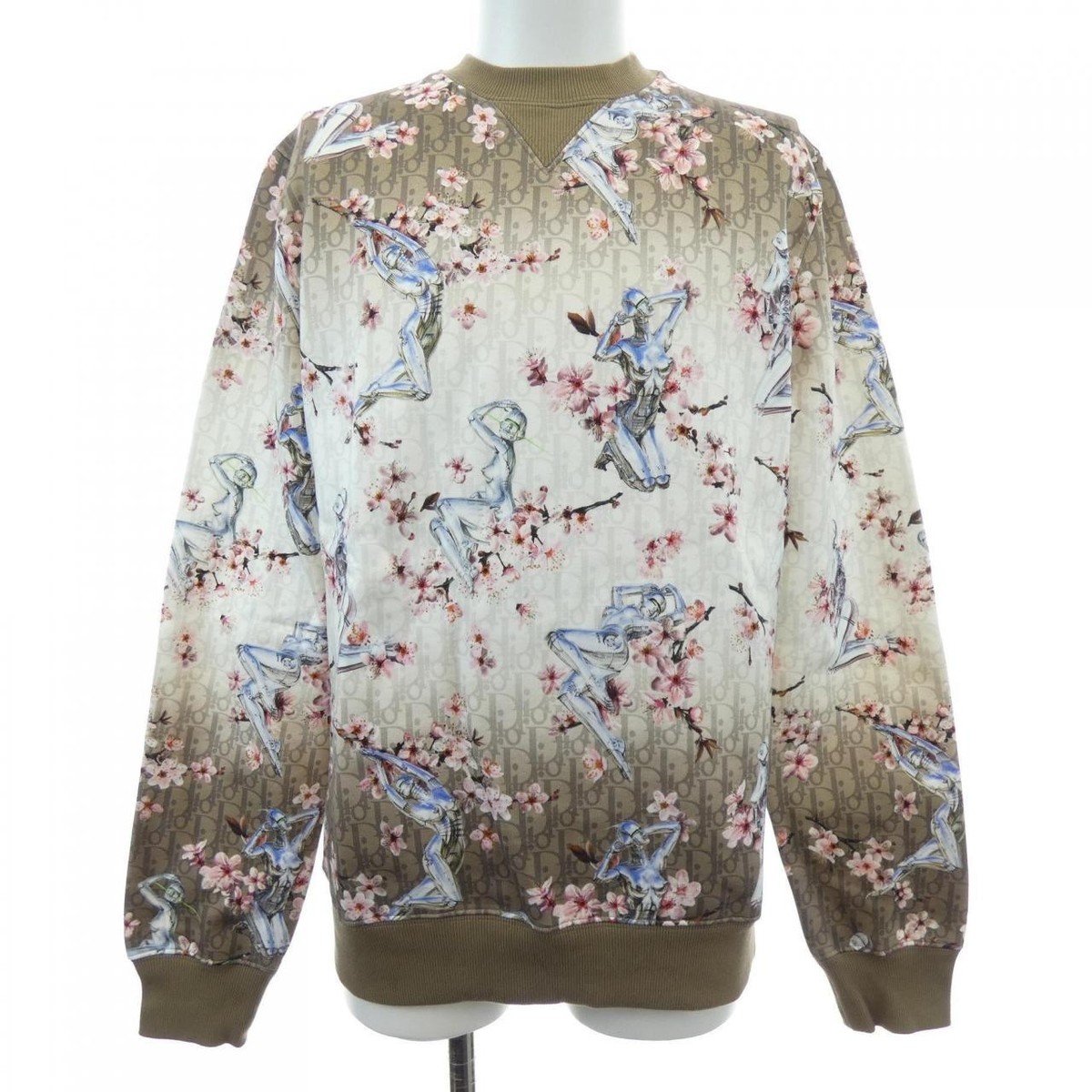 Authentic Dior x Hajime Sorayama Oblique 933J601A0573 Sweatshirt