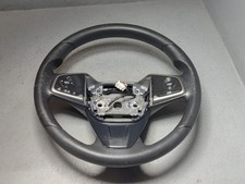 2016-2021 Honda Civic Steering Wheel Assembly Black Leather Oem