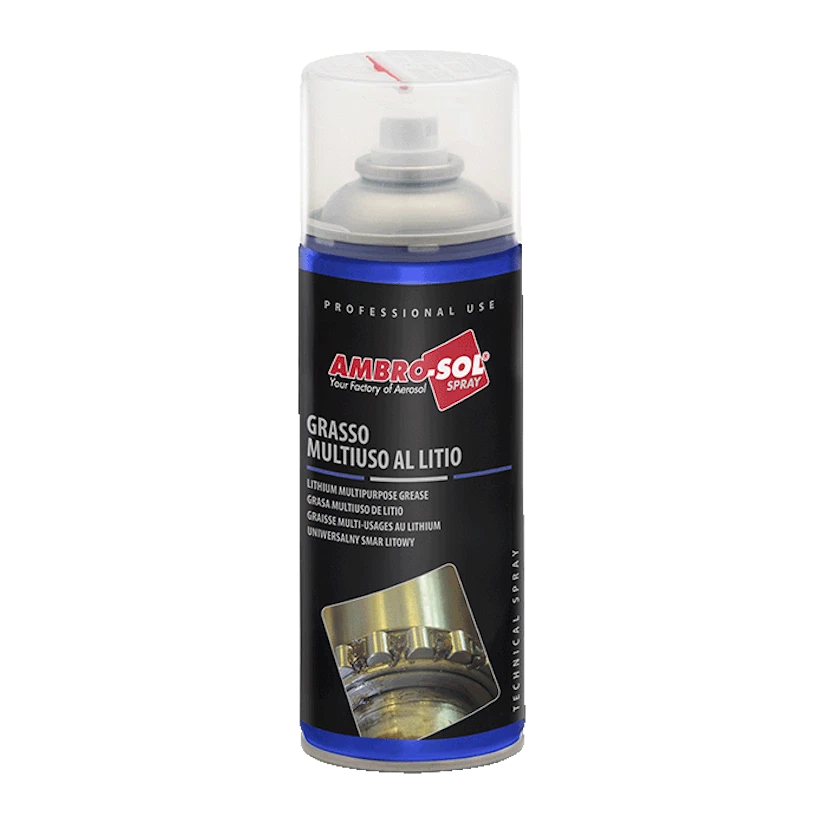 Lithiumfett Spray 400 ml – Mehrzweck Schmierfett NLGI EP2 bis +170 °C - Bild 1 von 1