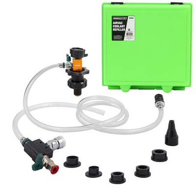 #ad OEMTOOLS 24444 Coolant Vacuum Refill Kit Pressure 5 Adapters Green $123.37