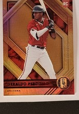 2021 Panini Chronicles #16 Geraldo Perdomo Gold Standard Red #/199