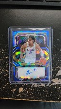 2021 Panini Prizm Draft Picks College Penmanship Prizms Blue Trendon Watford