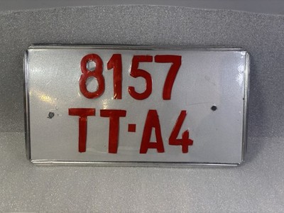 Senegal Senegalesisches temporäres Motorrad Nummernschild