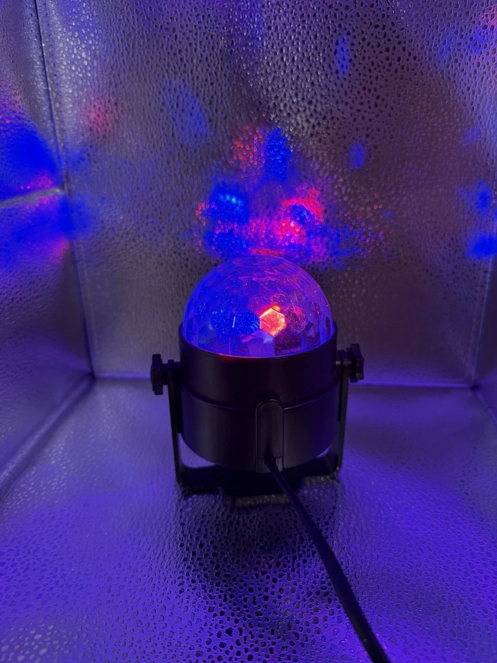 Strobe LED DJ Ball Sound Activated Bulb Dance Lamp Decoration - Image 4 of 4
