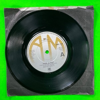 Herb Alpert, Rise/Angelina 7  Vinyl Single Record