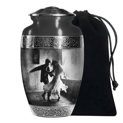 Dancing Soul Funeral Urns for Ashes Adult Female, Unique Urn (10 Inch)