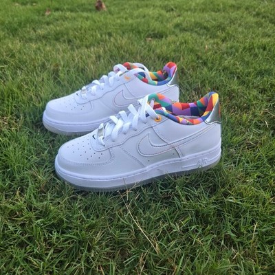 Nike Air Force 1 Low LV8 Playful Print GS Size FN8912-111