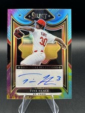 2025 Panini Select Signature Selections Tink Hence Auto /25