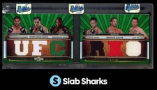 2012 TOPPS UFC KNOCKOUT SILVA MILLER SCHAUB OKANI NOGUEIRA PALHARES SWATCH /18