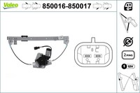 Valeo Fensterheber 850016 FüR Alfa Romeo