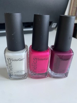 Kinetics Nagellack Set 3 Stück wie neu