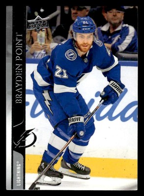 2020-21 Upper Deck - #163 Brayden Point - Tampa Bay Lightning