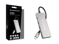Conceptronic HUBBIES17G 7-Port Usb 3.2 Gen 2 Hub, 10 Gbit/S, USB-C X 4, USB-A X