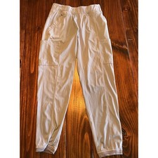 Athleta Jogger Sweatpants Athleisure Sportcore Yoga Pilates Sz S comfy core tan