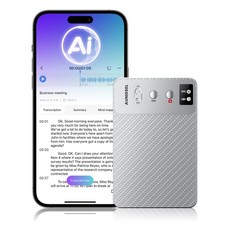 AI Voice Recorder 64GB Memory App Control 121 Languages Transcribe  Summariz...
