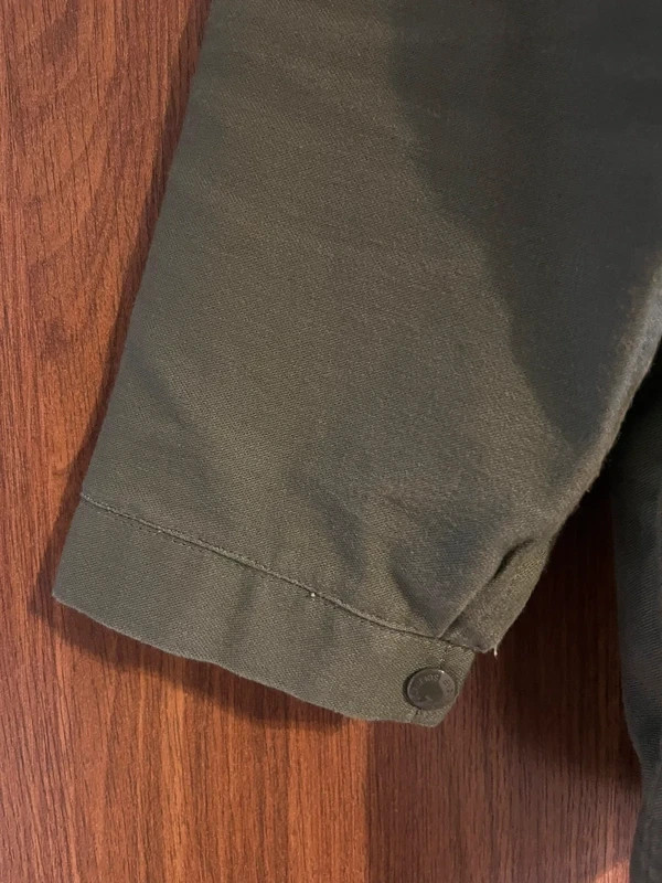 Engineered Garments Workaday Olive Green Chore Ja… - image 5