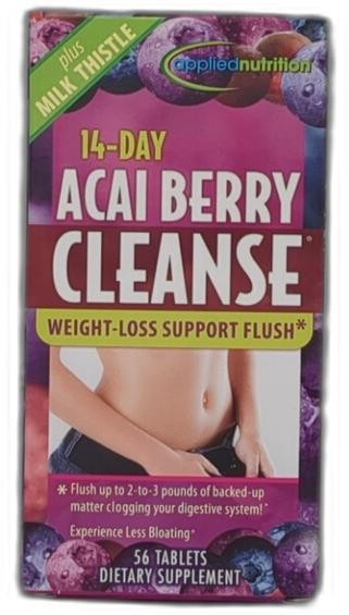 *2026-6-30* Applied Nutrition 14-day Acai Berry Cleanse - 56 Tablets