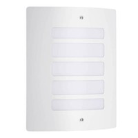 Brilliant Todd AußEn Garten Wand Leuchte Lampe Weiß Metall Kunststoff E27 IP44