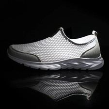 Men's Casual Slip on Shoes Athletic Running Outdoor GYM Sneakers Tennis Walking.