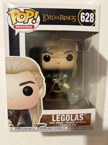 Funko Pop! Movies ~ The Lord Of The Rings ~ Legolas #628 New In Box