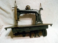 Early Antique Elias Howe Treadle Sewing Machine No Base 1800s