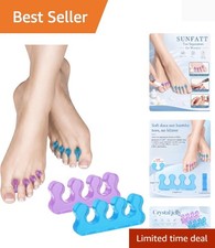 Toe Separators for Pedicure,Toe Separators for Women,Pedicure Toe Spacers for...