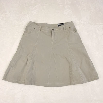 Kuhl Rock US10 EU40 Khaki A-linie Stretch Wandern Outdoor Aktiv Vintage Patina - Bild 1 von 4