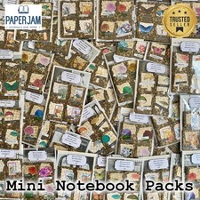 4 Mini Junk Journal Notebooks Ephemera Scrapbooking Papercraft Supplies