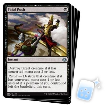 FATAL PUSH X4 Aether Revolt AER Magic MTG MINT CARD