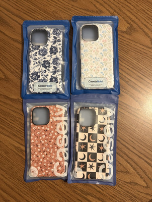 iPhone 16 pro max cases, Casely Bold cases, Brand New.
