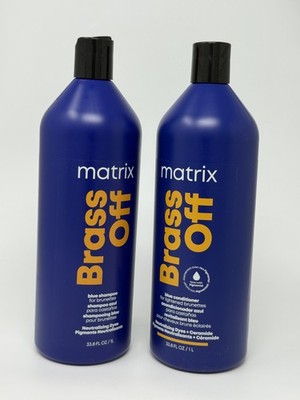 Matrix Total Results Brass Off Shampoo & Conditioner 33.8 oz