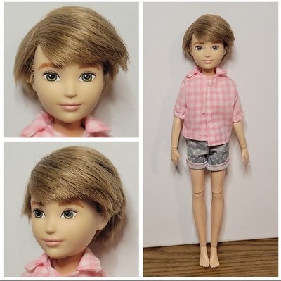 Creatable World Boy Doll 10'' 2018 Mattel Articulated Jointed Super Cute 