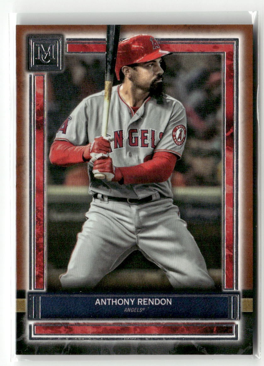 2020 Topps Museum Collection #31 Anthony Rendon Copper SP