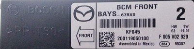 Genuine Mazda Body Control Module BCM BAYS-67-5XX fits Mazda CX-5 CX-9