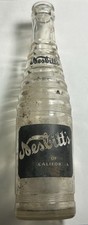 Vintage 1968 Nesbitt's Los Angeles California 10 oz Soda Pop Bottle, Cracked