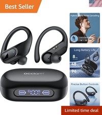 Active Noise Cancelling Wireless Earbuds Bluetooth Headphones Ear Buds 96Hrs ...