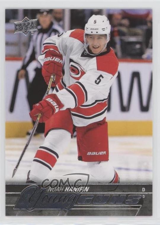 2015-16 Upper Deck Young Guns Noah Hanifin #499 0lb7