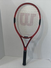 WILSON HYPER HAMMER XP GRAPHITE TENNIS RAQUET RED 4 3/8" GRIP 115 SQ IN