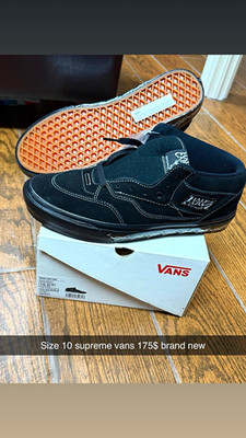 VANS Half Cab Black Skateboarding Skate Shoes US Size 10 Medium (D, M)