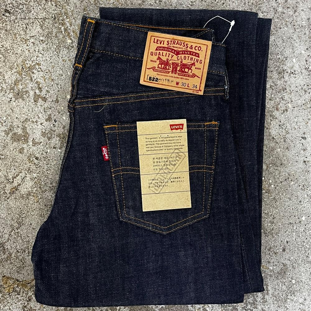 新品 Levi's 522 W30/リーバイスローライズストレート廃盤501xx Unused Levi's 522 W30/Levi's low rise straight Discontinued