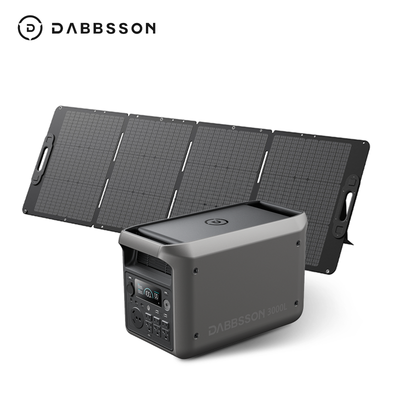 #ad #ad 3000L 3072Wh Portable Power Station 3000W Generator w 420W Solar Panel Dabbsson $1499.00