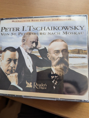 Tschaikowsky - von St. Petersburg nach Moskau - 3 CDs - Reader´s Digest  neu OVP