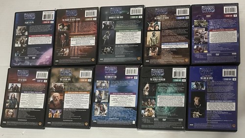 Doctor Who 1974-1981 Der Tom Baker DVD Lot 11 Geschichten 1 NEU VERSIEGELT - Bild 2 von 2