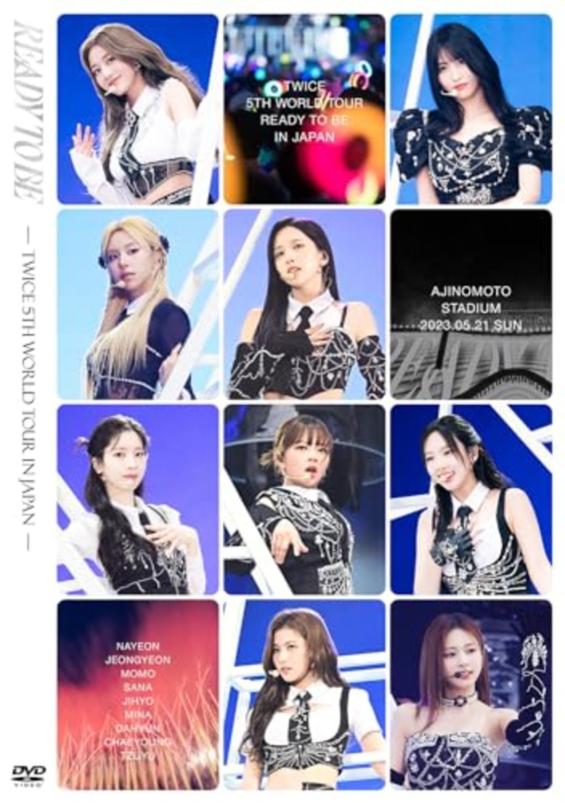 TWICE 5TH WORLD TOUR READY TO BE in JAPAN Standard Edition DVD F/S w/Tracking#