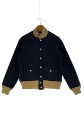 Buzz Rickson's × Mr.Freedom Navy Jacket Size 36 AN-6501 Auth From Japan RIN