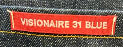 Used] Levi's 00's VISIONAIRE 31 BLUE DENIM SACK COAT jacket blue